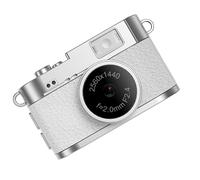 Retro Digital Camera 2K Video Capability Durability Metal Body Resistant to Shock Multiple Scene Mode Travel Companion to Shock Multiple Scene Mode Travel Companion