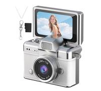 Retro Digital Camera - 64GB Small Digital Camera, Vintage Charm Retro Electronic With LCD Screen | Photography Cameras For Travel Hiking Camping Snow Fall Winter Home Backyard Courtyard Garden