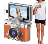 Retro Digital Camera - 64GB Small Digital Camera, Vintage Charm Retro Electronic With LCD Screen | Photography Cameras For Travel Hiking Camping Snow Fall Winter Home Backyard Courtyard Garden