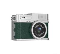 Retro Digital Camera,Portable Thumb-Sized Cam For Students,1080P HD Video Recorder Necklace Design,180MAh (Dark Green)