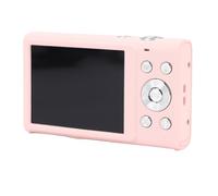 Retro Digital Camera, Prevent Shake, 2.7K Lightweight Compact Camera, 2.8 Inch Screen, 16x Digital Zoom, for Adult and Beginner (Pink)