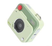 Retro Digital Camera with CCD Sensor, 8MP Resolution, HD 1080P Photo and Video, Compact ABS Body 9.5x7.4x3.6cm, Electronic Image Stabilization, TF Card Storage(green)