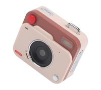 Retro Digital Camera with CCD Sensor, 8MP Resolution, HD 1080P Photo and Video, Compact ABS Body 9.5x7.4x3.6cm, Electronic Image Stabilization, TF Card Storage(Brown)