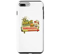 Retro Diner Sign Art Henry’s Hamburgers Case for iPhone 7 Plus/8 Plus