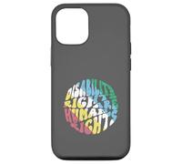 Retro Disability Rights Are Human Rights Disabled Pride Flag Case for iPhone 12/12 Pro