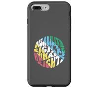 Retro Disability Rights Are Human Rights Disabled Pride Flag Case for iPhone 7 Plus/8 Plus