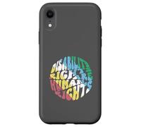 Retro Disability Rights Are Human Rights Disabled Pride Flag Case for iPhone XR