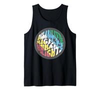 Retro Disability Rights are Human Rights Disabled Pride Flag Tank Top