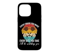 Retro Dog Design - Every Bite You Take, I'll Be Watching You Case for iPhone 14 Pro Max