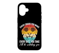 Retro Dog Design - Every Bite You Take, I'll Be Watching You Case for iPhone 16