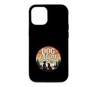 Retro Dog Mum Vintage Sunset Graphic Case for iPhone 12/12 Pro