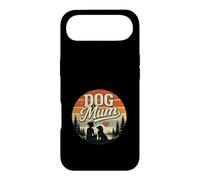 Retro Dog Mum Vintage Sunset Graphic Case for iPhone Air