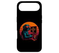 Retro Dog With Code Developing Blockchain Developer Case for iPhone Air