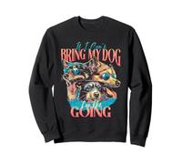 Retro Dogs Sunglasses Pet Parent Loyalty Statement Sweatshirt