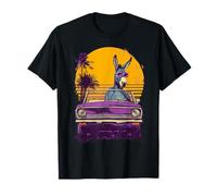 Retro Donkey Cruiser with Shades T-Shirt