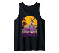 Retro Donkey Cruiser with Shades Tank Top