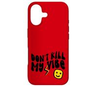 Retro Don't Kill My Vibe Hippie Case for iPhone 17