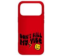 Retro Don't Kill My Vibe Hippie Case for iPhone 17 Pro Max