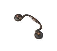 Retro Door Handle, Cabinet Door, Modern Pastoral Antique Handle, Wardrobe, Strip Alloy Bronze Hole spacing 95mm(3)