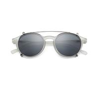 Retro Double Lens Flip Up Clip on Sunglasses Steampunk Style Men Women Circle Light Glasses Polarizing Clips
