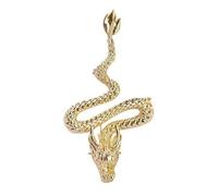Retro Dragon Brooch Stylish Lapel Pins Chinese Zodiacs Theme Breastpin Versatile Animal Badge Jewelry Ornament For Loved