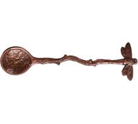 Retro Dragonfly Coffee Spoon Teaspoon Stainless Steel Tableware Creative Sugar Tea Spoon Stir Bar, Cake Dessert, Long Handle Kitchen Gadget Antique (Red Bronze)