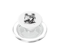 Retro Drawing Fox Stuff | Vintage Style Cartoon Summer Fox PopSockets PopGrip for MagSafe
