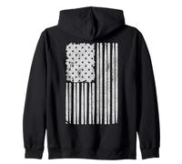 Retro Drum Stick Lover Percussionist Drummers Drumming Gifts Zip Hoodie