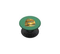 Retro Dunedin Vacation, Florida Vacations Gulf Coach Beaches PopSockets Adhesive PopGrip