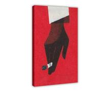 Retro Eastern European Cigarette Box Canvas Poster Bedroom Decor Landscape Office Room Decor Gift 20x30inch(50x75cm)