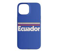 Retro Ecuador Flag Ecuadorian Blue Case for iPhone 15