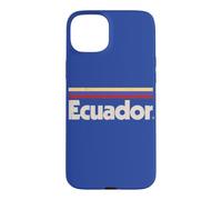 Retro Ecuador Flag Ecuadorian Blue Case for iPhone 15 Plus