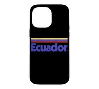 Retro Ecuador Flag Ecuadorian Case for iPhone 14 Pro Max
