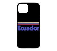 Retro Ecuador Flag Ecuadorian Case for iPhone 15 Plus