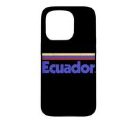 Retro Ecuador Flag Ecuadorian Case for iPhone 15 Pro