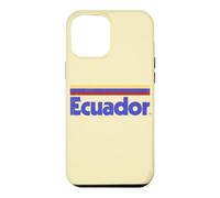 Retro Ecuador Flag Ecuadorian Yellow Case for iPhone 12 Pro Max