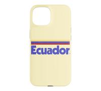 Retro Ecuador Flag Ecuadorian Yellow Case for iPhone 15