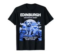 Retro Edinburgh Greyfriars Bobby Scotland Heritage Festival T-Shirt