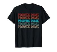 Retro Editing Team Text - Proofreading Vintage Proofreader T-Shirt