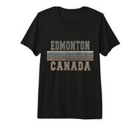 Retro Edmonton Canada Premium T-Shirt