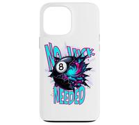 Retro Eight Ball Cracking Galaxy Space Streetwear Art Case for iPhone 13 Pro Max