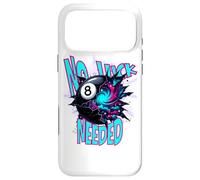 Retro Eight Ball Cracking Galaxy Space Streetwear Art Case for iPhone 17 Pro Max