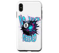 Retro Eight Ball Cracking Galaxy Space Streetwear Art Case for iPhone XS Max