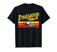 Retro Eighties Pinewood Derby Cub Scouts 80's Sunset Vibe T-Shirt