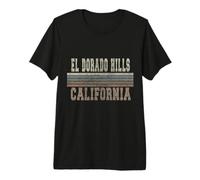 Retro El Dorado Hills California Premium T-Shirt