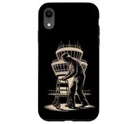 Retro Elderly Walker Airport Control Tower Case for iPhone XR