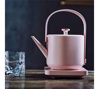 Retro Electric Kettle 600ml - 1200W Fast Boiling Stainless Steel Water Heater with Auto Shut-Off, Water Level Gauge & Cord Storage - Perfect for Coffee, Tea, Home & Office Use