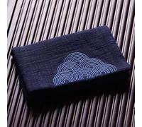 Retro Embroidered Tea Towel Cotton Linen Double-layer Printed Absorbent Kongfu Teaware Tablecloth Props Accessory Chinese Style