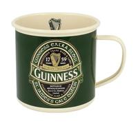Retro Enamel Mug with Guinness Logo