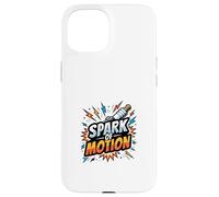 Retro Engine Power Motion Enthusiast Graphic Design Case for iPhone 15